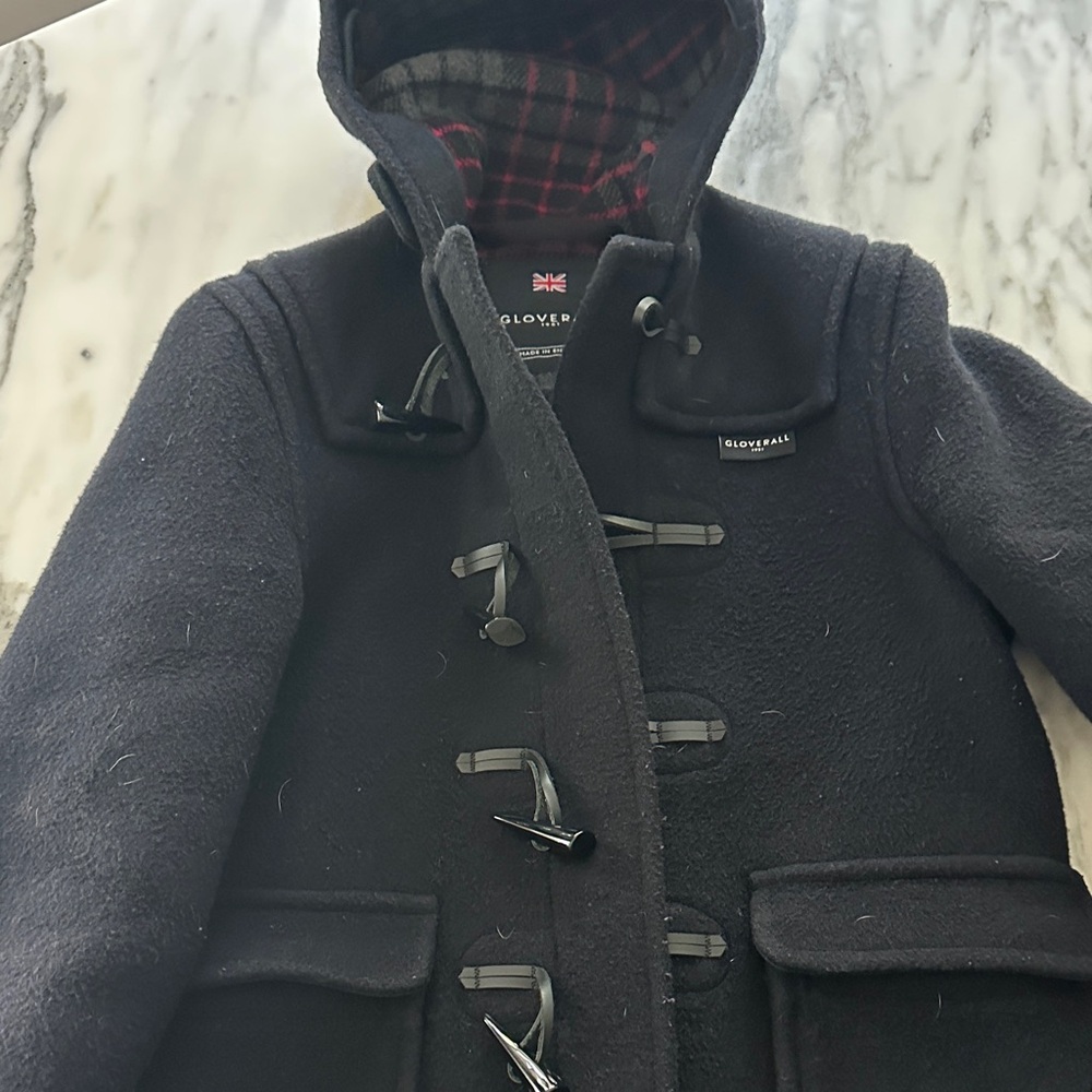 Gloverall Black Duffle Coat